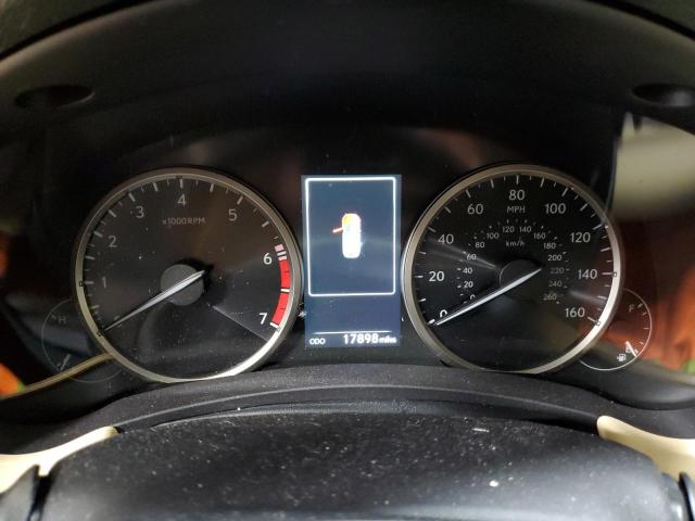 JTJDARBZ7M5035302 - 2021 LEXUS NX 300 BASE წითელი ფოტო 9