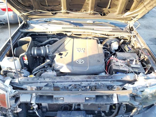 3TMJU4GN5EM163538 - 2014 TOYOTA TACOMA DOUBLE CAB PRERUNNER GRAY photo 11