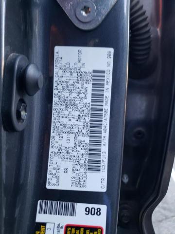 3TMJU4GN5EM163538 - 2014 TOYOTA TACOMA DOUBLE CAB PRERUNNER GRAY photo 12