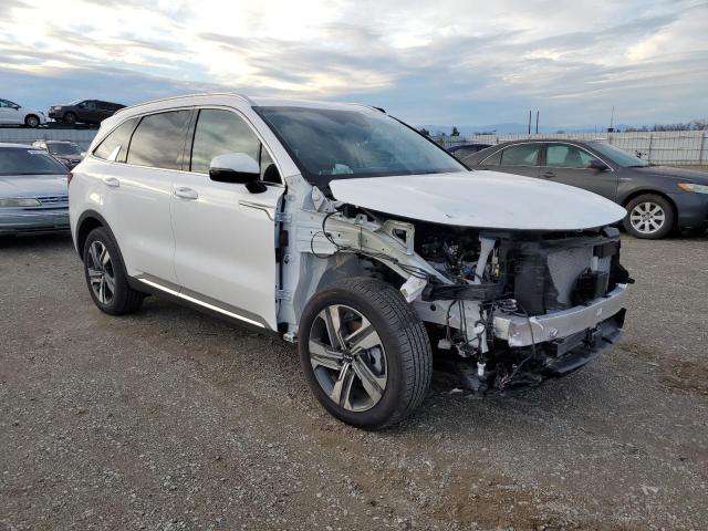 KNDRHDLG3P5173668 - 2023 KIA SORENTO EX WHITE photo 4