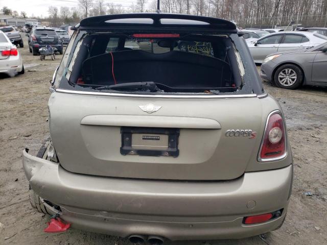 WMWMF73507TT84867 - 2007 MINI COOPER S BEIGE photo 6