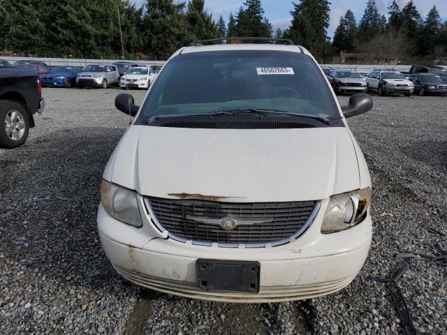 2C4GP44393R241295 - 2003 CHRYSLER TOWN AND C LX WHITE photo 5