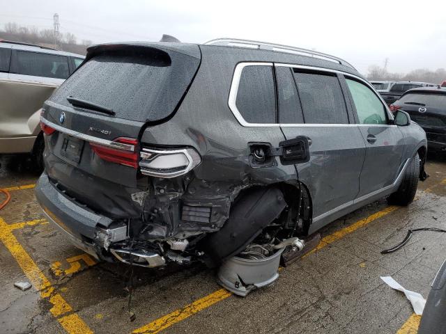 5UXCW2C07N9K83341 - 2022 BMW X7 XDRIVE40I GRAY photo 3