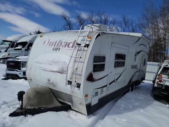 4YDT27L239B450687 - 2009 KEYSTONE OUTBACK WHITE photo 2