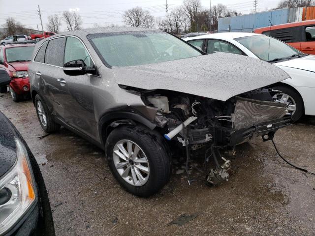 5XYPG4A39KG550823 - 2019 KIA SORENTO L GRAY photo 4