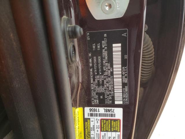 5TDKY5G13ES055513 - 2014 TOYOTA SEQUOIA LIMITED PURPLE photo 13