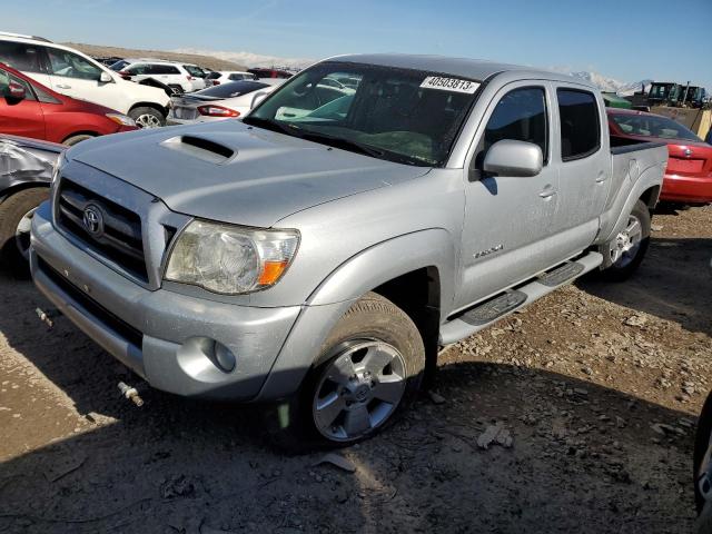 3TMMU52NX9M010301 - 2009 TOYOTA TACOMA DOUBLE CAB LONG BED SILVER photo 1