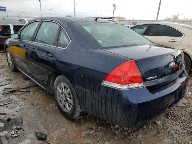 2G1WD5EM4B1167288 - 2011 CHEVROLET IMPALA POLICE BLACK photo 2