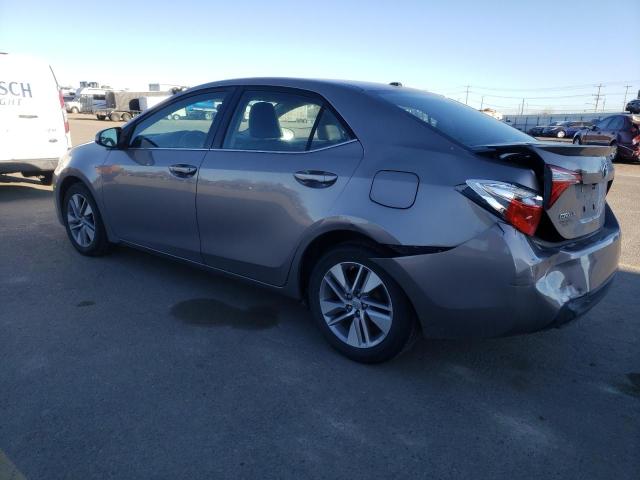 5YFBPRHE8EP116844 - 2014 TOYOTA COROLLA ECO GRAY photo 2