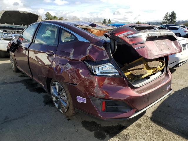 JHMZC5F11JC020865 - 2018 HONDA CLARITY BURGUNDY photo 2