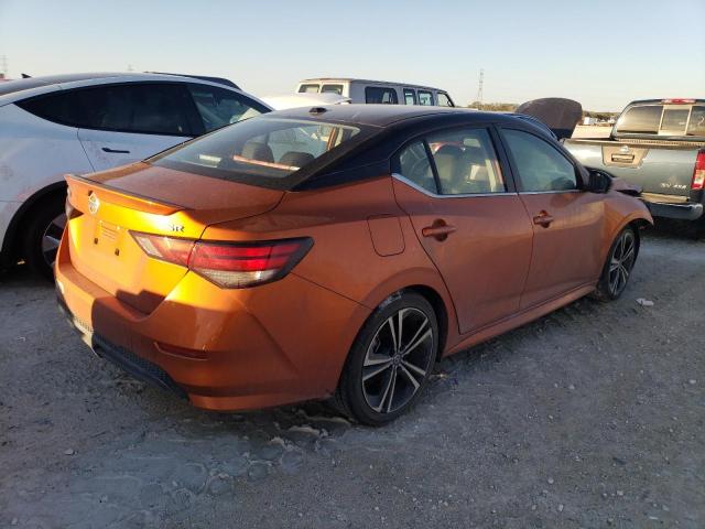 3N1AB8DV3NY225581 - 2022 NISSAN SENTRA SR ORANGE photo 3