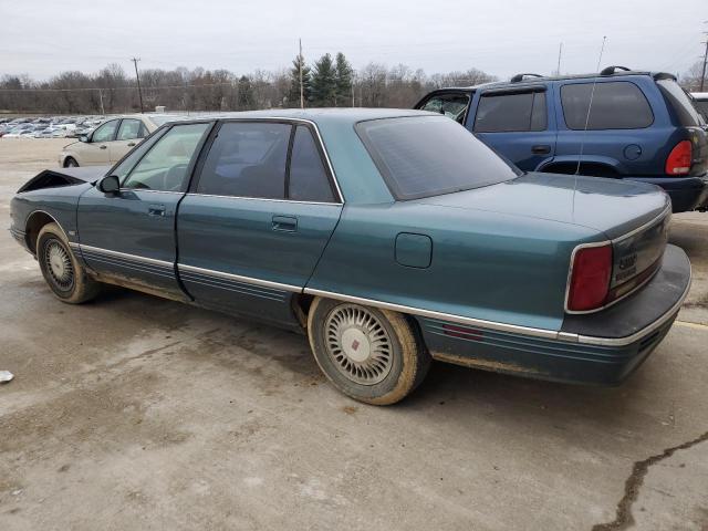 1G3CX52K4T4301730 - 1996 OLDSMOBILE 98 REGENCY ELITE GREEN photo 2