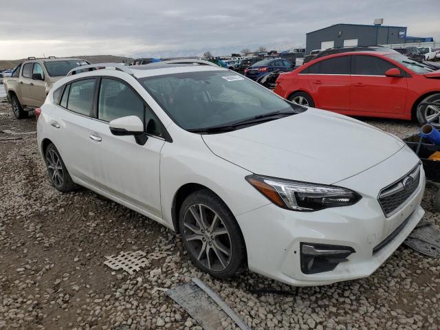 4S3GTAT67K3721364 - 2019 SUBARU IMPREZA LIMITED WHITE photo 4