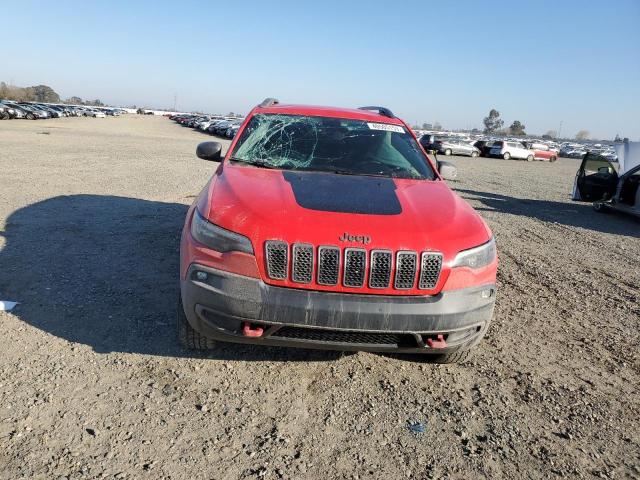 1C4PJMBX6KD362052 - 2019 JEEP CHEROKEE TRAILHAWK RED photo 5