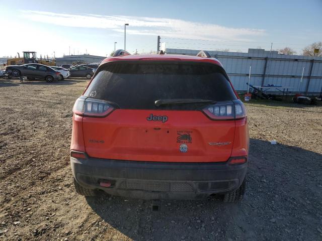 1C4PJMBX6KD362052 - 2019 JEEP CHEROKEE TRAILHAWK RED photo 6