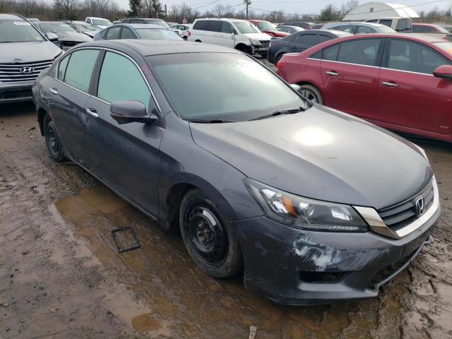 1HGCR2F7XDA050439 - 2013 HONDA ACCORD EX GRAY photo 4