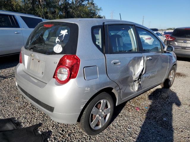 KL1TD66E49B306599 - 2009 CHEVROLET AVEO LS SILVER photo 3