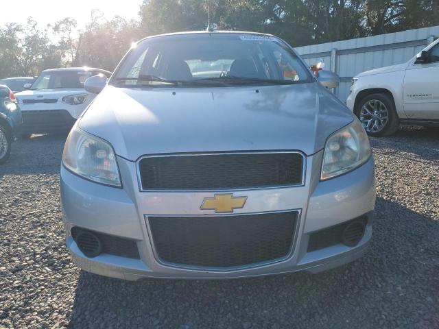 KL1TD66E49B306599 - 2009 CHEVROLET AVEO LS SILVER photo 5