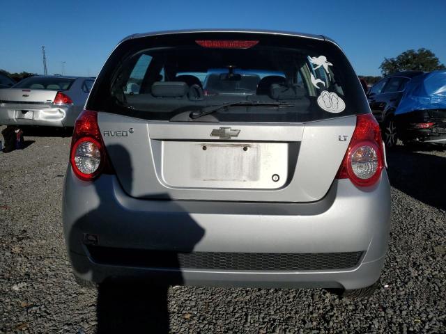 KL1TD66E49B306599 - 2009 CHEVROLET AVEO LS SILVER photo 6