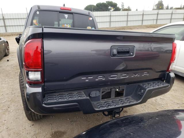3TYRZ5CN5LT000003 - 2020 TOYOTA TACOMA ACCESS CAB ნაცრისფერი ფოტო 6