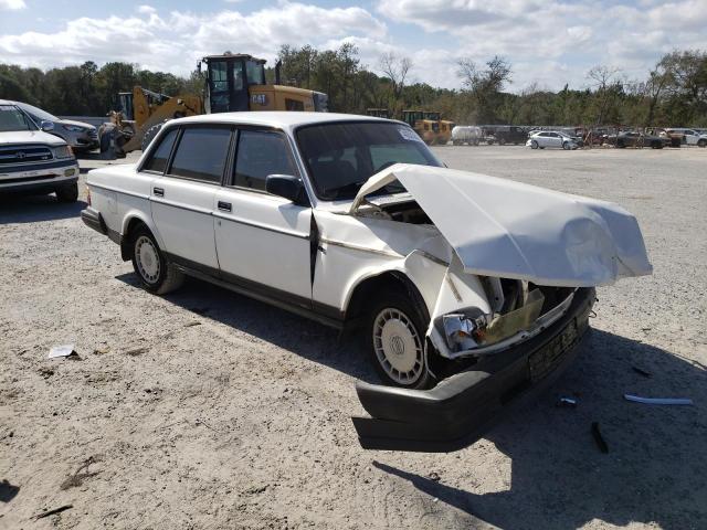 YV1AA8842M1453523 - 1991 VOLVO 240 WHITE photo 4