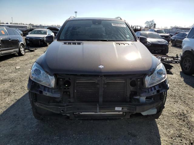 4JGDA5HBXEA369429 - 2014 MERCEDES-BENZ ML 350 4MATIC BROWN photo 5