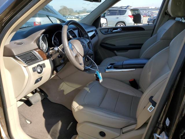 4JGDA5HBXEA369429 - 2014 MERCEDES-BENZ ML 350 4MATIC BROWN photo 7