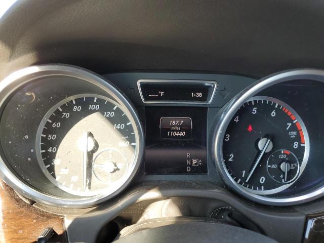 4JGDA5HBXEA369429 - 2014 MERCEDES-BENZ ML 350 4MATIC BROWN photo 9