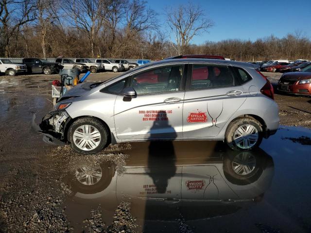 3HGGK5H41KM734211 - 2019 HONDA FIT LX SILVER photo 1