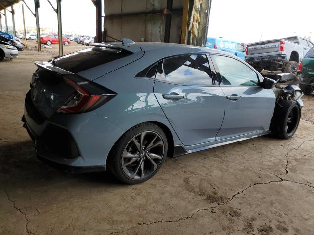 SHHFK7H48KU414585 - 2019 HONDA CIVIC SPORT 蓝色 照片 3