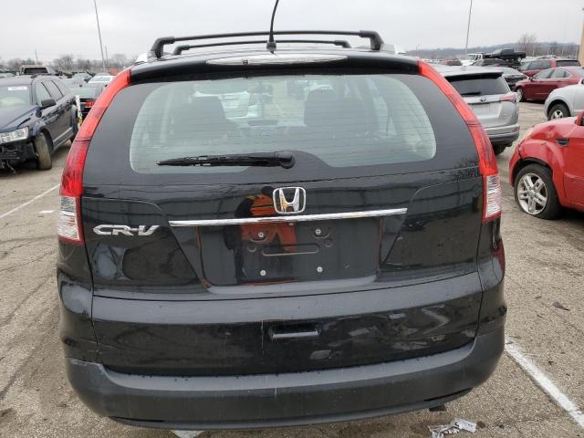 5J6RM3H32DL041286 - 2013 HONDA CR-V LX BLACK photo 6