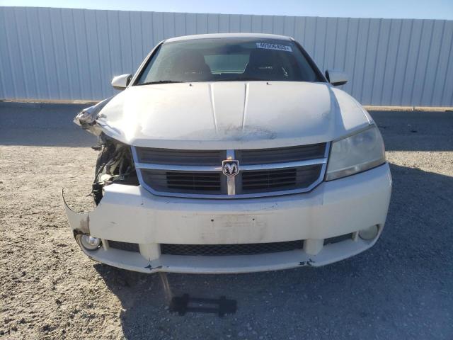 1B3CC5FB2AN136761 - 2010 DODGE AVENGER R/T WHITE photo 5