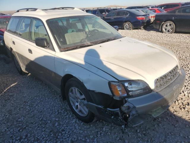 4S3BH675537630694 - 2003 SUBARU LEGACY OUT WHITE photo 4