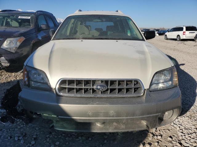 4S3BH675537630694 - 2003 SUBARU LEGACY OUT WHITE photo 5