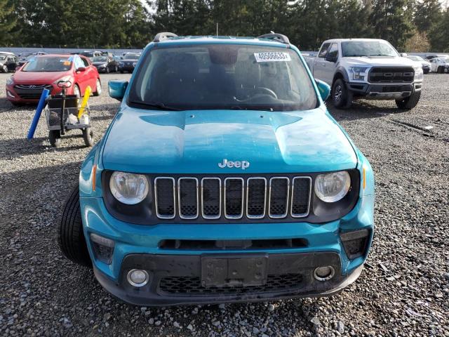 ZACNJABB4KPK67207 - 2019 JEEP RENEGADE LATITUDE TEAL photo 5