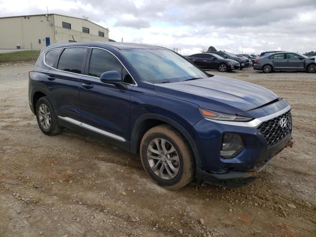 5NMS23AD2KH032179 - 2019 HYUNDAI SANTA FE SE BLUE photo 4