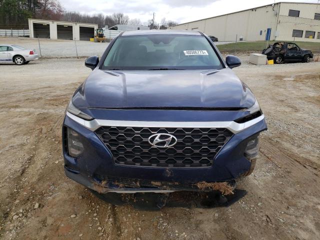 5NMS23AD2KH032179 - 2019 HYUNDAI SANTA FE SE BLUE photo 5