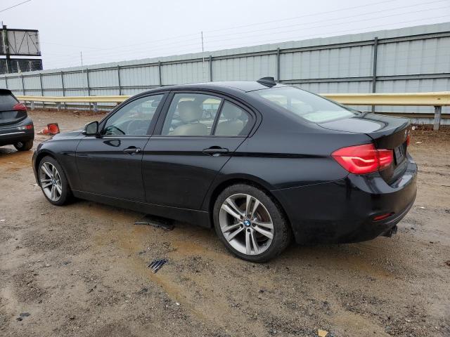 WBA8E9G51GNU27725 - 2016 BMW 328 I SULEV BLACK photo 2