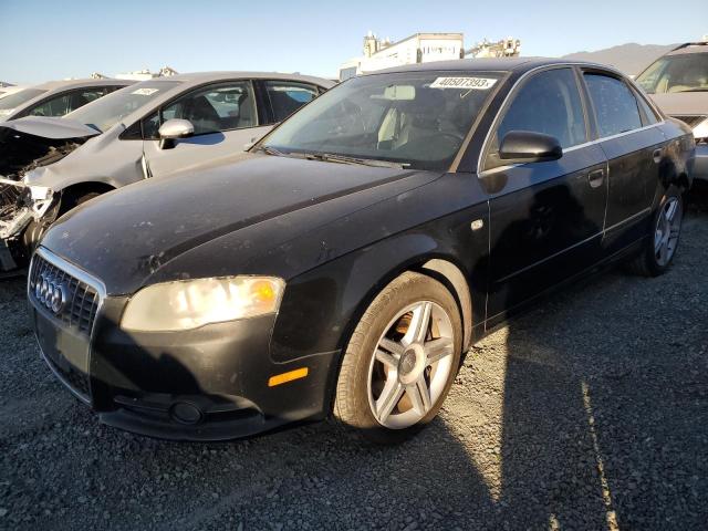 WAUAF78E38A053287 - 2008 AUDI A4 2.0T BLACK photo 1