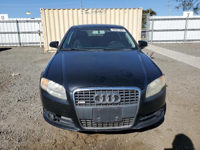 WAUAF78E38A053287 - 2008 AUDI A4 2.0T BLACK photo 5