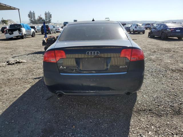 WAUAF78E38A053287 - 2008 AUDI A4 2.0T BLACK photo 6