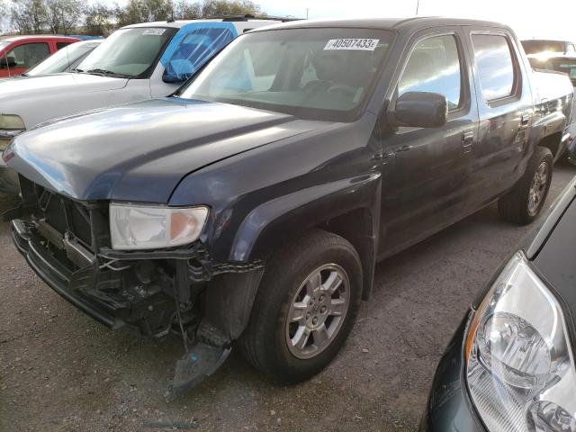 5FPYK16409B108217 - 2009 HONDA RIDGELINE RTS BLUE photo 1