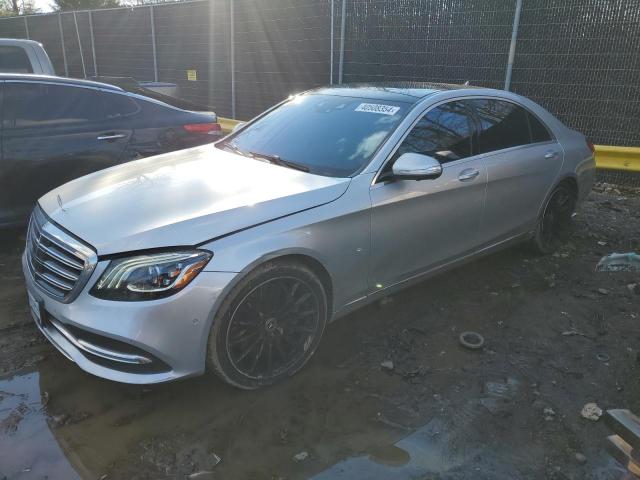 WDDUG6EB8JA358961 - 2018 MERCEDES-BENZ S 450 4MATIC SILVER photo 1