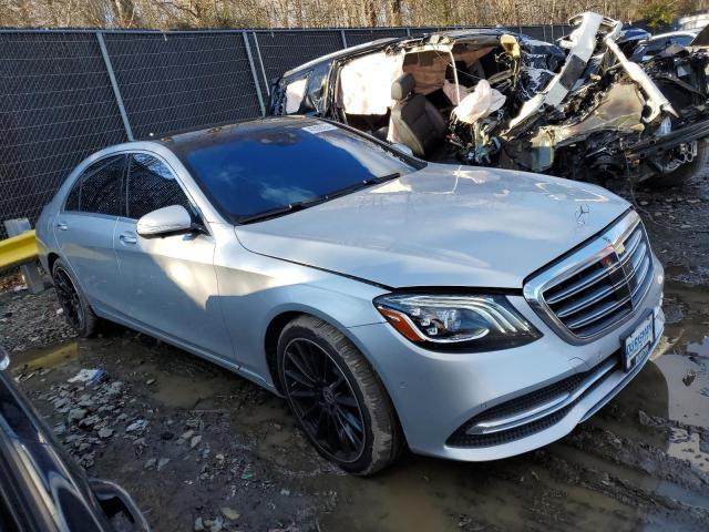 WDDUG6EB8JA358961 - 2018 MERCEDES-BENZ S 450 4MATIC SILVER photo 4