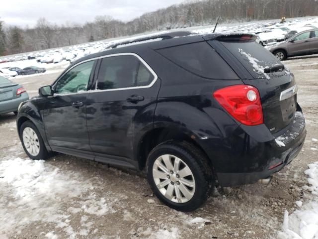 2CNFLEE50B6414646 - 2011 CHEVROLET EQUINOX LT BLACK photo 2