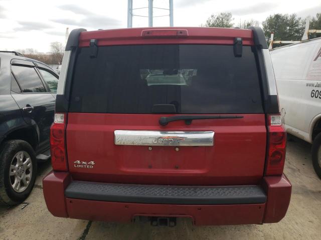 1J8HG48K48C189217 - 2006 JEEP COMMANDER SPORT Rot Foto 6