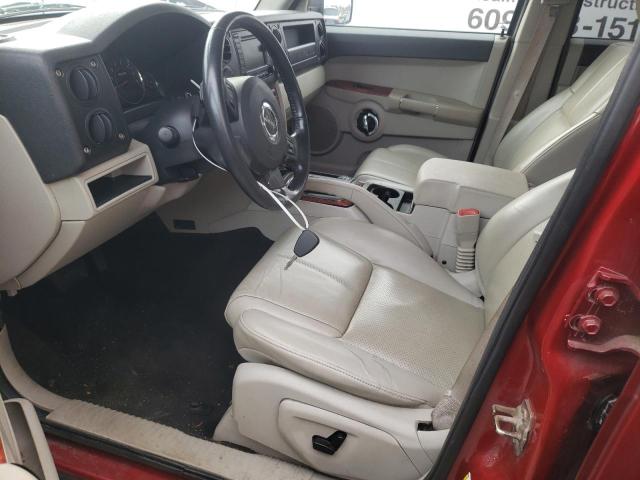 1J8HG48K48C189217 - 2006 JEEP COMMANDER SPORT Rot Foto 7