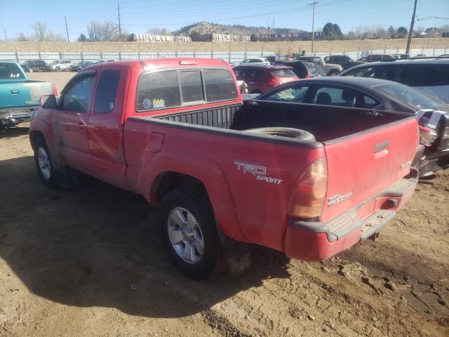 5TEUU42N38Z539679 - 2008 TOYOTA TACOMA ACCESS CAB RED photo 2