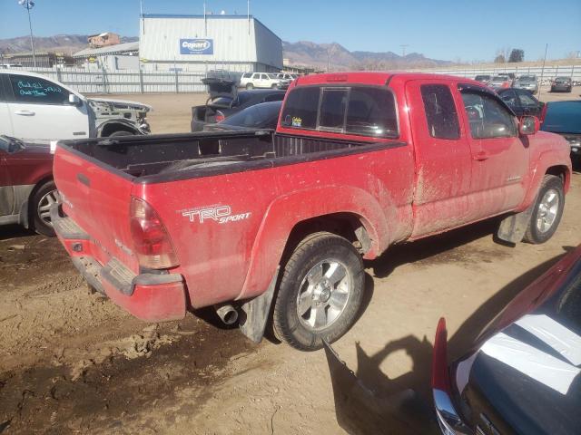 5TEUU42N38Z539679 - 2008 TOYOTA TACOMA ACCESS CAB RED photo 3