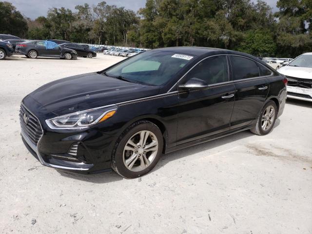 5NPE34AF9JH641501 - 2018 HYUNDAI SONATA SPORT Negro foto 1